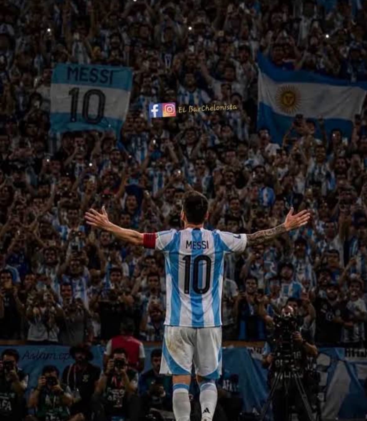 Leonel Messi se despide de la selección de Argentina